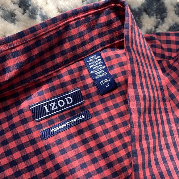 IZOD Large Tall Button Up - Picture 2 of 3